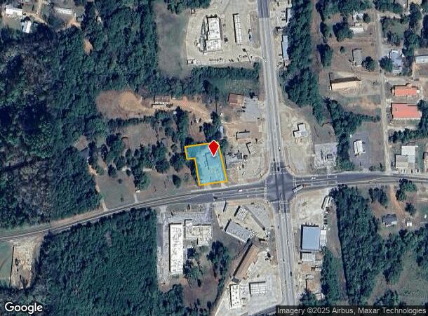 1010 State Highway 21 W, San Augustine, TX Parcel Map