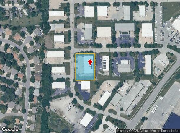 1370 N Winchester St, Olathe, KS Parcel Map