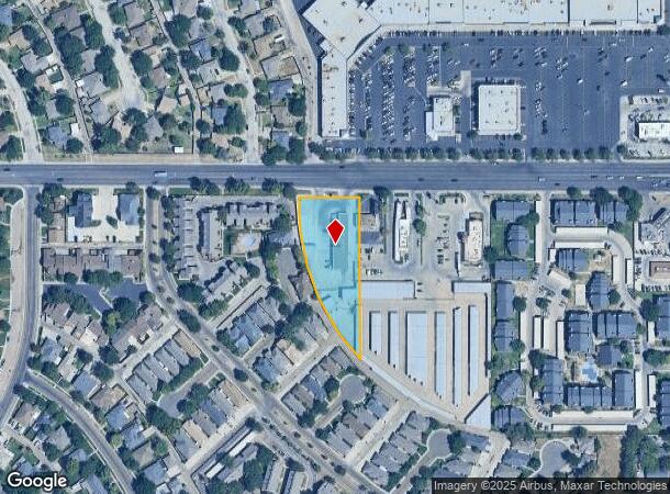  7421 Sw 34Th Ave, Amarillo, TX Parcel Map