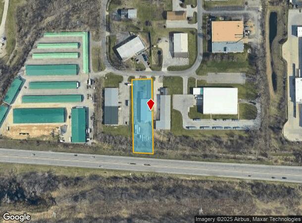  4616 S Burnett Dr, South Bend, IN Parcel Map