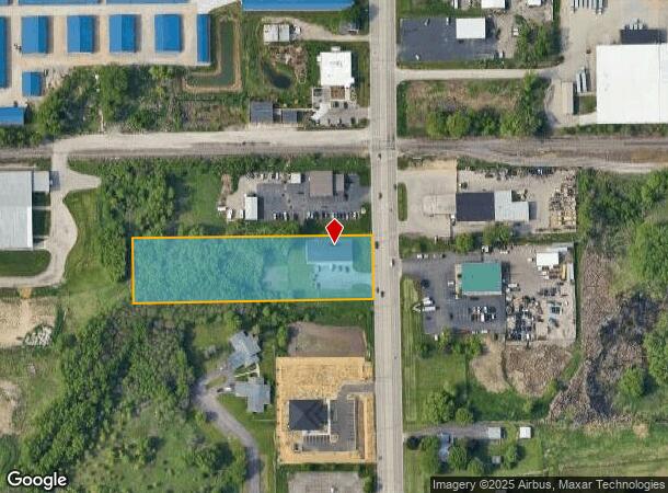 2875 Jackson St, Oshkosh, WI Parcel Map