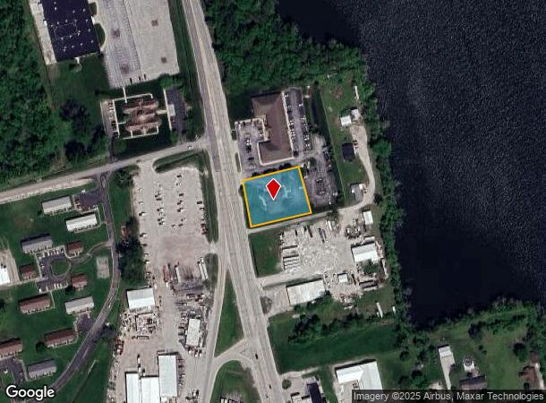  1610 S Old Decker Rd, Vincennes, IN Parcel Map