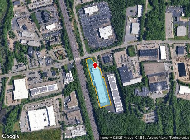 1020 W Chestnut St, Brockton, MA Parcel Map
