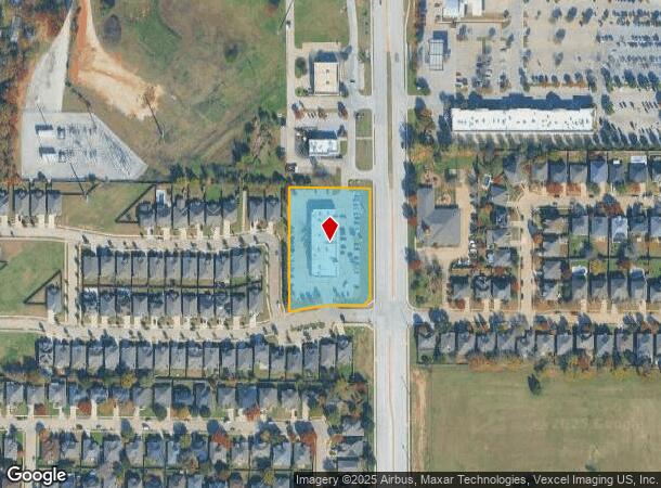 5050 Teasley Ln, Denton, TX Parcel Map