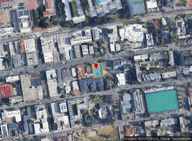 2538 Durant Ave, Berkeley, CA Parcel Map