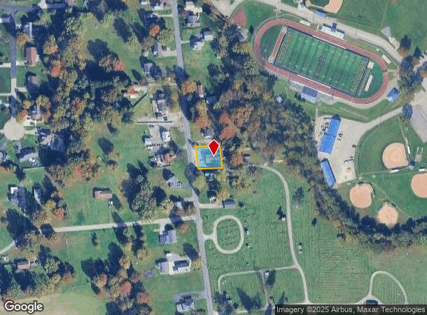  2525 Old Pittsburgh Rd, New Castle, PA Parcel Map