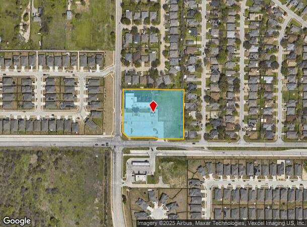 5900 Cromwell Marine Creek Rd, Fort Worth, TX Parcel Map