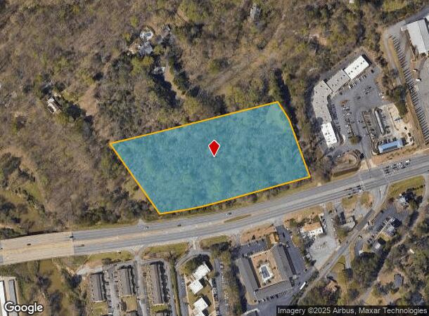  2460 W Broad St, Athens, GA Parcel Map