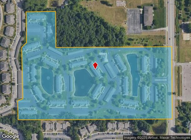 3079 E Springview Dr, Holland, MI Parcel Map