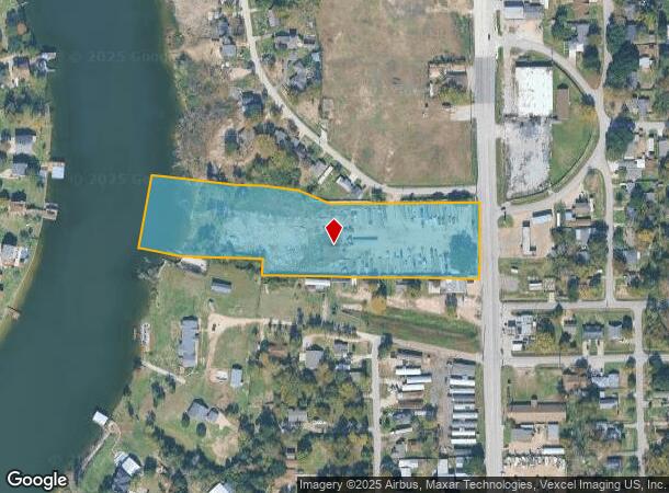  912 N Main St, Highlands, TX Parcel Map