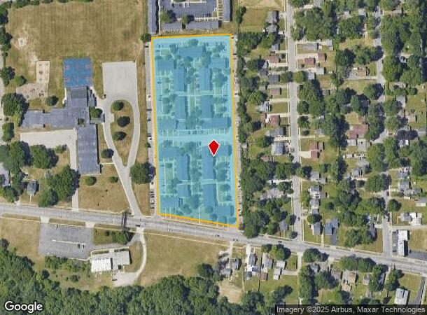  420 W Kennett Rd, Pontiac, MI Parcel Map