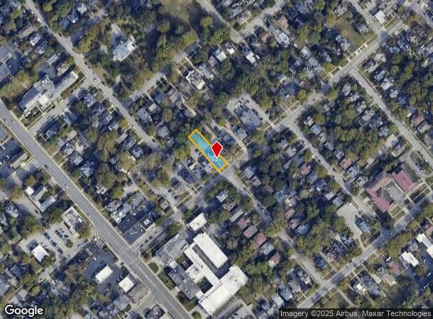  135 Walton Ave, Lexington, KY Parcel Map