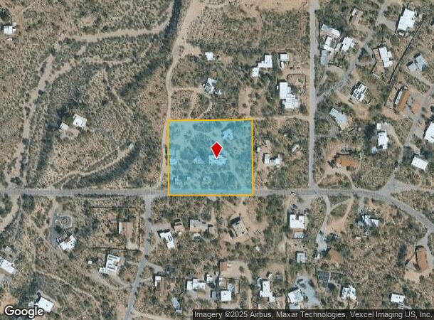  3400 W Goret Rd, Tucson, AZ Parcel Map