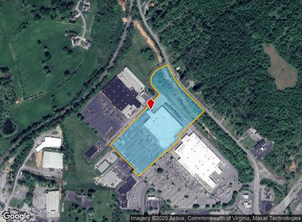 21483 Market Ctr, Bristol, VA Parcel Map