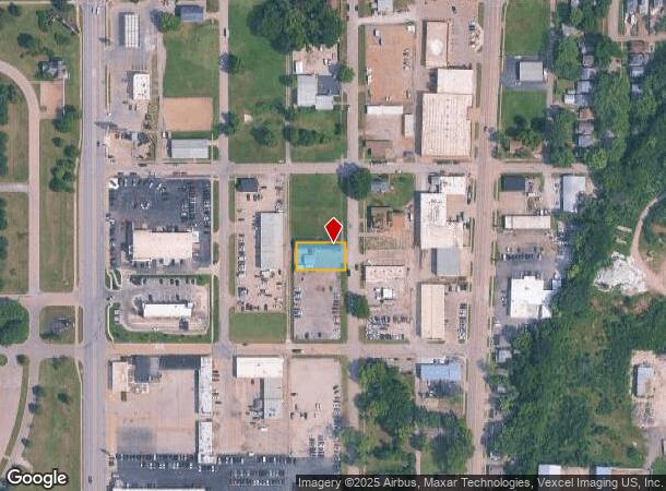  1815 Sw Van Buren St, Topeka, KS Parcel Map