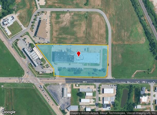 2101 W Tecumseh Rd, Norman, OK Parcel Map