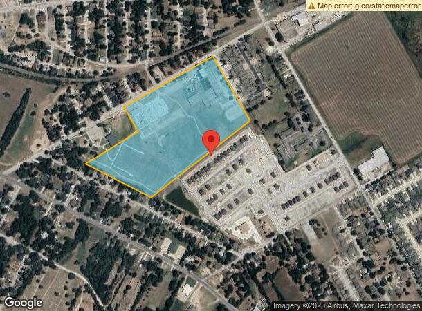  614 N Getzendaner St, Waxahachie, TX Parcel Map