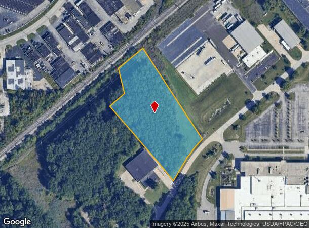 Tungsten Rd, Euclid, OH Parcel Map