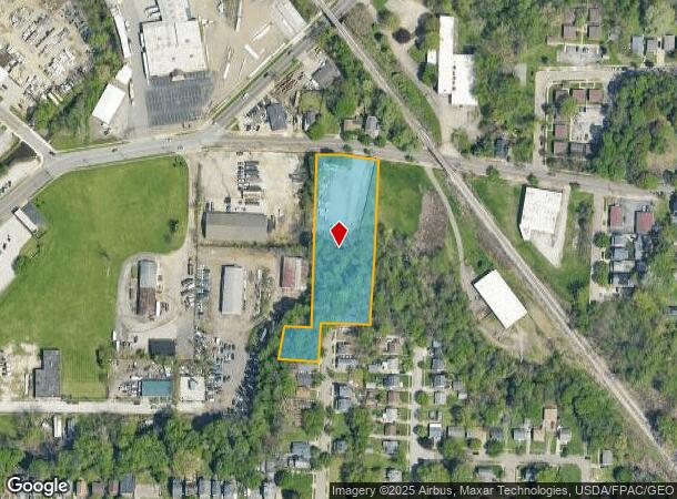  1142 Newton St, Tallmadge, OH Parcel Map