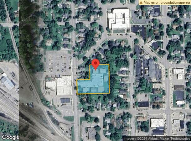  312 N Oak St, Durand, MI Parcel Map