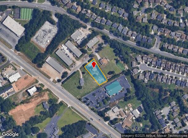 4218 Walking Ln Nw, Lilburn, GA Parcel Map