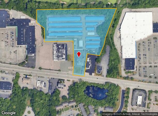 1700 Diamond Hill Rd, Woonsocket, RI Parcel Map