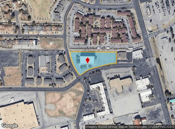 4001 Penbrook St, Odessa, TX Parcel Map