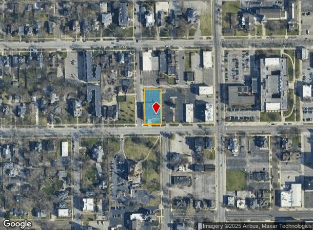  525 W Washington St, South Bend, IN Parcel Map