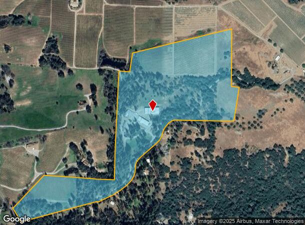  7400 Perry Creek Rd, Somerset, CA Parcel Map