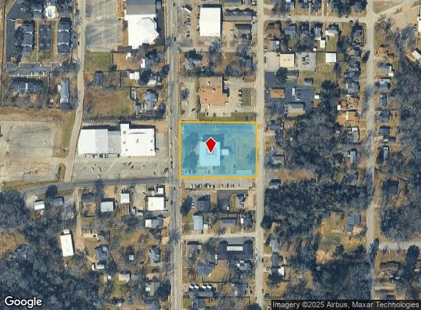 605 S Main St, Henderson, TX Parcel Map