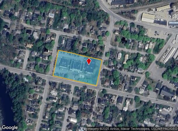  21 Gilman St, Waterville, ME Parcel Map