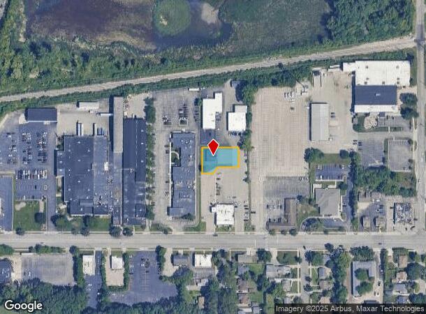  1441 Michigan St Ne, Grand Rapids, MI Parcel Map