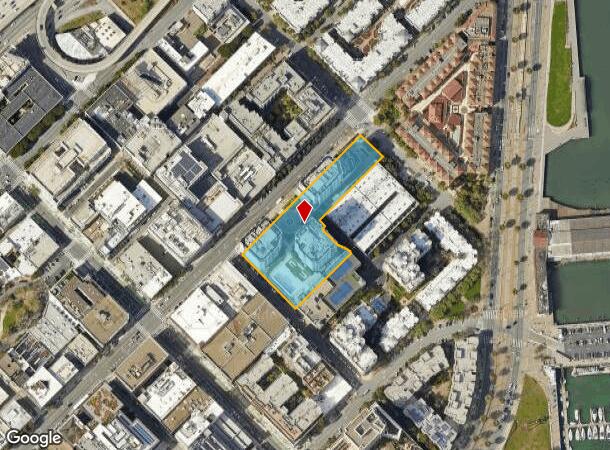  229 Brannan St, San Francisco, CA Parcel Map