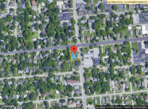  302 S Poplar St, Carbondale, IL Parcel Map