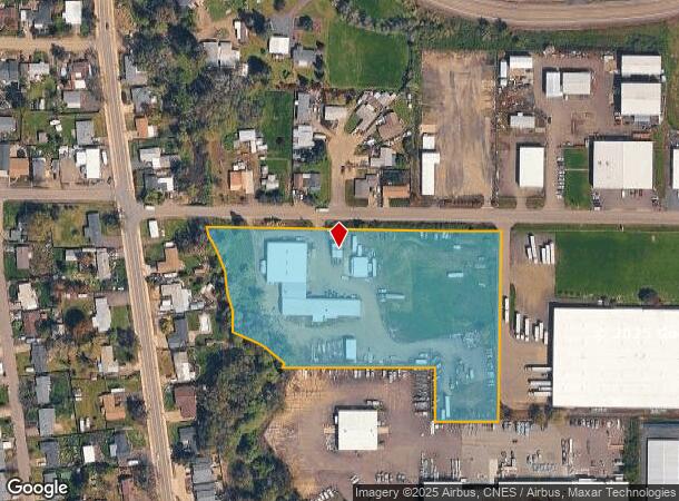  1801 Austin Rd, Roseburg, OR Parcel Map