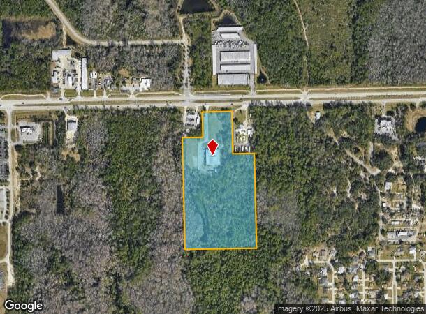 3601 E Moody Blvd, Bunnell, FL Parcel Map