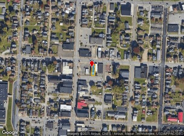  907 2Nd St, Moundsville, WV Parcel Map