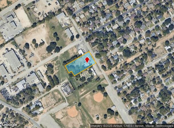 1271 Oak St, Schertz, TX Parcel Map