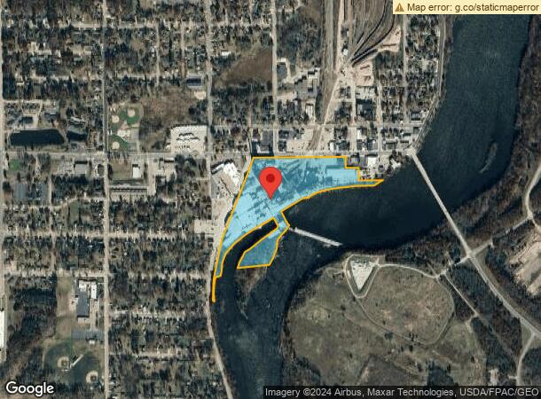  301 Point Basse Ave, Nekoosa, WI Parcel Map