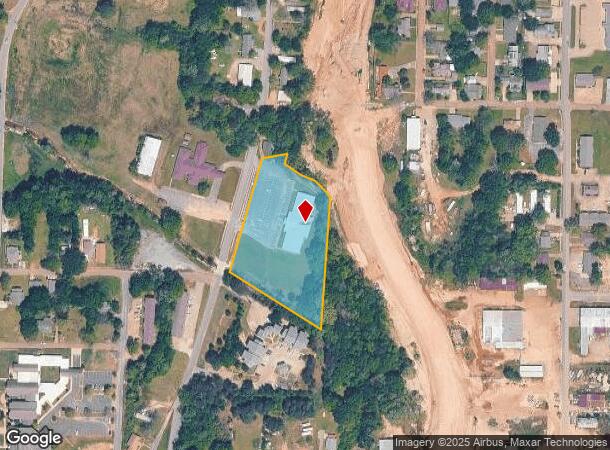 602 S 10Th St, Arkadelphia, AR Parcel Map