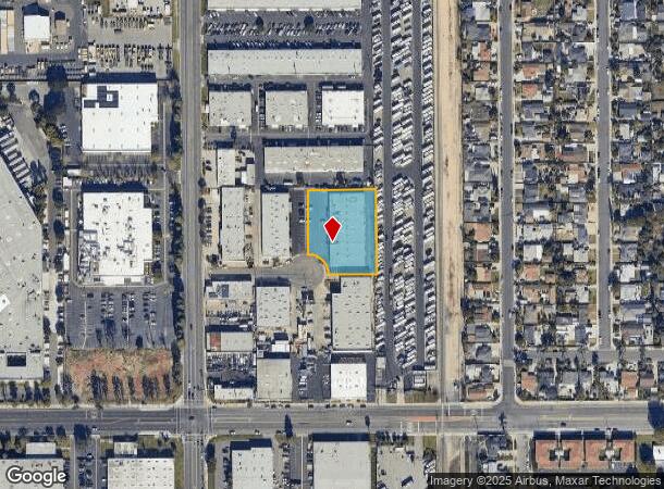 7571 Santa Rita Cir, Stanton, CA Parcel Map