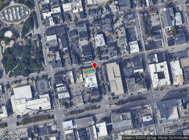 1135 Vine St, Cincinnati, OH Parcel Map
