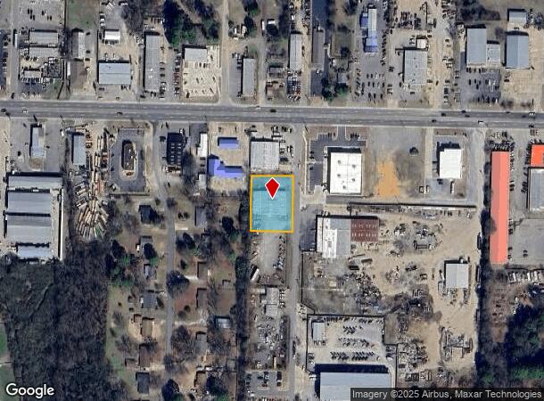  849 Simon St, Conway, AR Parcel Map