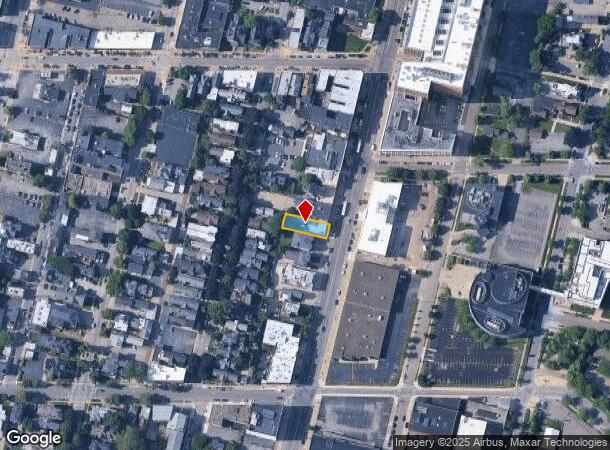 888 Main St, Buffalo, NY Parcel Map