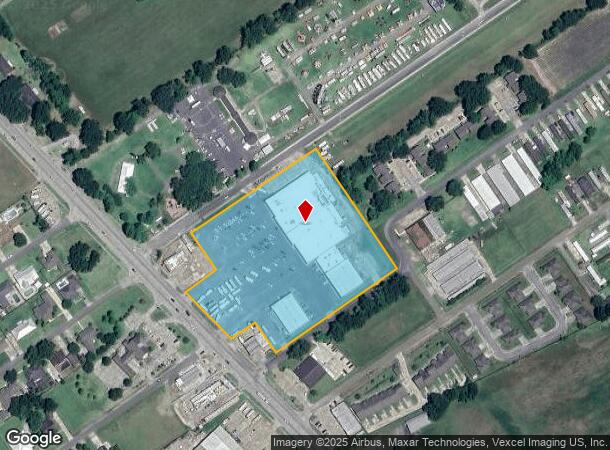  924 Rees St, Breaux Bridge, LA Parcel Map