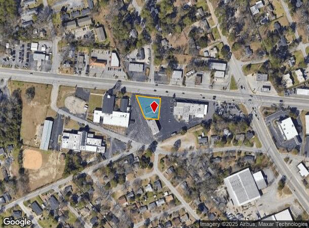  1225 Sunset Blvd, West Columbia, SC Parcel Map