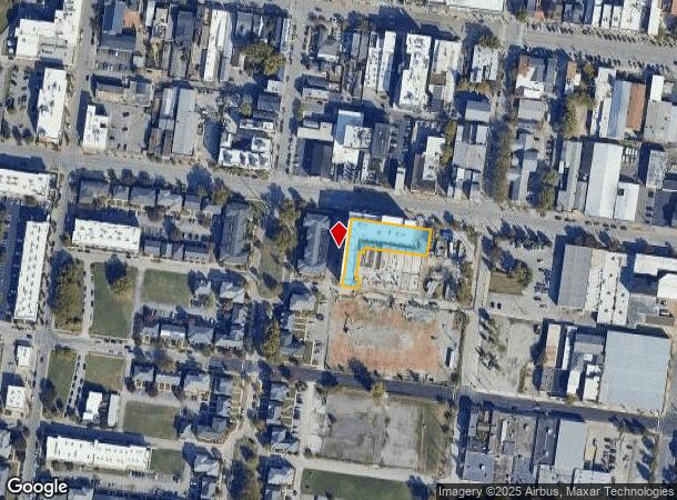  710 E Jefferson St, Louisville, KY Parcel Map