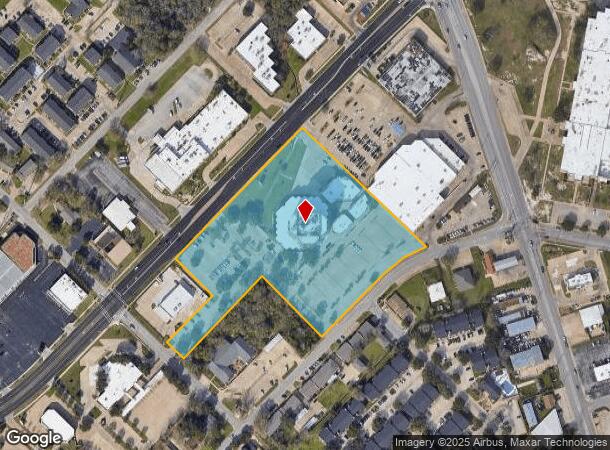  1716 Briarcrest Dr, Bryan, TX Parcel Map