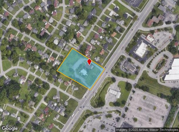  9718 Dixie Hwy, Louisville, KY Parcel Map