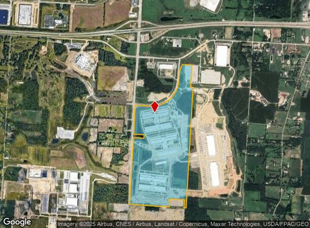 1500 Beech Rd Sw, New Albany, OH Parcel Map